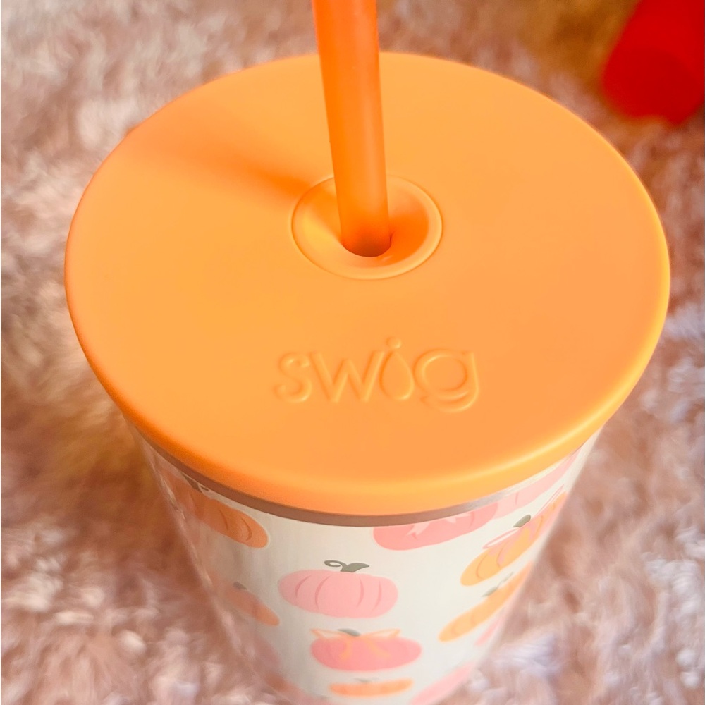 SWig Pumpkin Print Tumbler - Picture 4 of 6